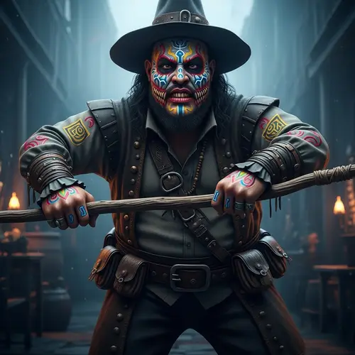 Witch Doctor of 1700s Louisiana Night | Moody and Creepy Aesthetic