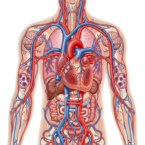 Human Circulatory System Diagram with Organs | Anatomy Details