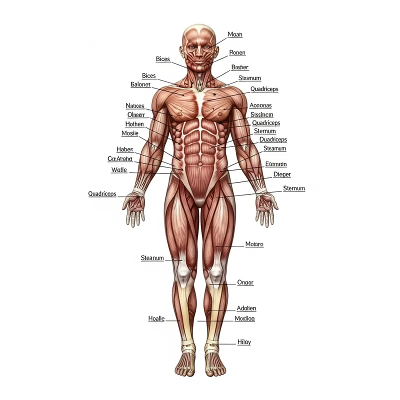 Realistic Male Anatomical Drawing Realistic Male Anatomical Drawing
