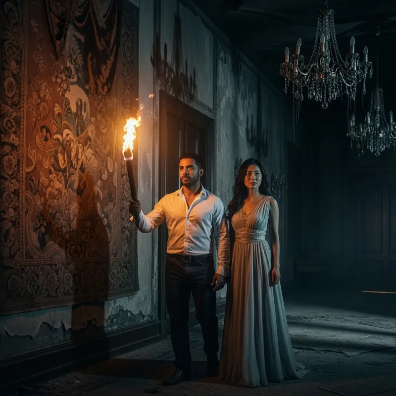 مغامرة في قصر مخيف: استكشف أسرار الظلام