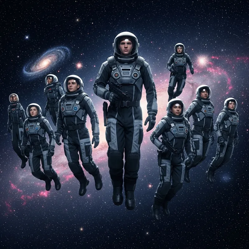 Young Guards in Space - Embracing Galactic Diversity