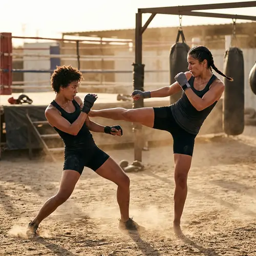 Intense Fight Between Two Fierce Ladies