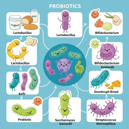 Illustrative Guide to Probiotics Benefits