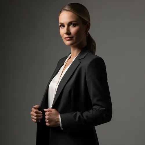 Elegant Business Attire Photography | Studio Photoshoot