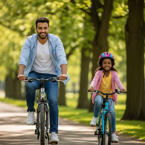 Joyful Bicycle Ride in the Park | Fun Outdoor Activity