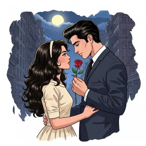 West Side Story: Tony and Maria Love Under the Moon