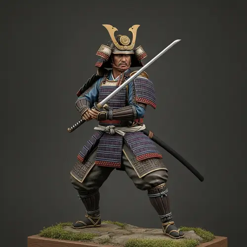 Traditional Japanese Swordsman | Authentic Samurai Warrior
