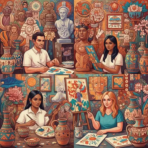 Vibrant Art Harvest: Filipino Cultural Creations