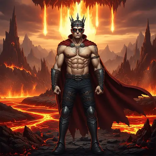 Infernal Ringleader: Reigning over a Hellish Landscape