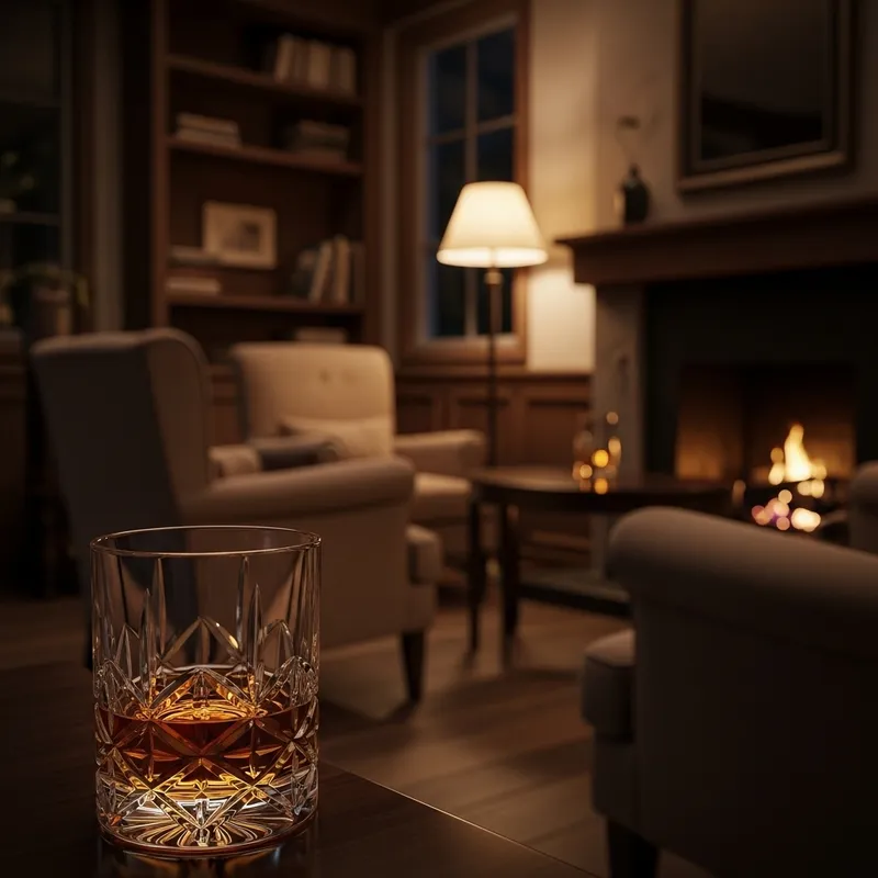 Whiskey in Da House: Cozy Room Vibes