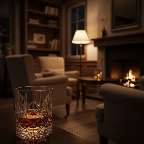 Whiskey in Da House: Cozy Room Vibes
