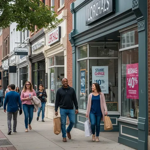 Bustling Local Business Scene | Vibrant Community Support