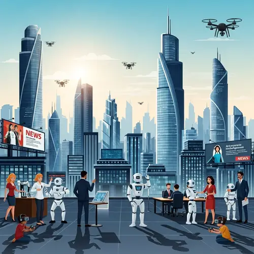 Futuristic City: Living in the Era of Artificial Intelligence