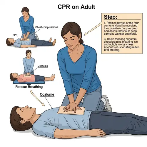 Step-by-Step CPR Demonstration: Chest Compressions & Rescue Breathing