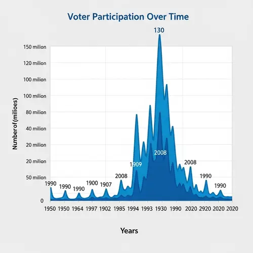 Trends in Voter Numbers Over the Years