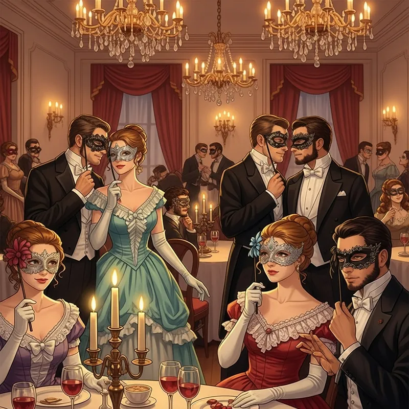 Coquette Masquerade Wall Art | Elegant Decor Coquette Masquerade Wall Art | Elegant Decor