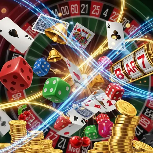 Abstract Gambling Experience Art | Creative Interpretation