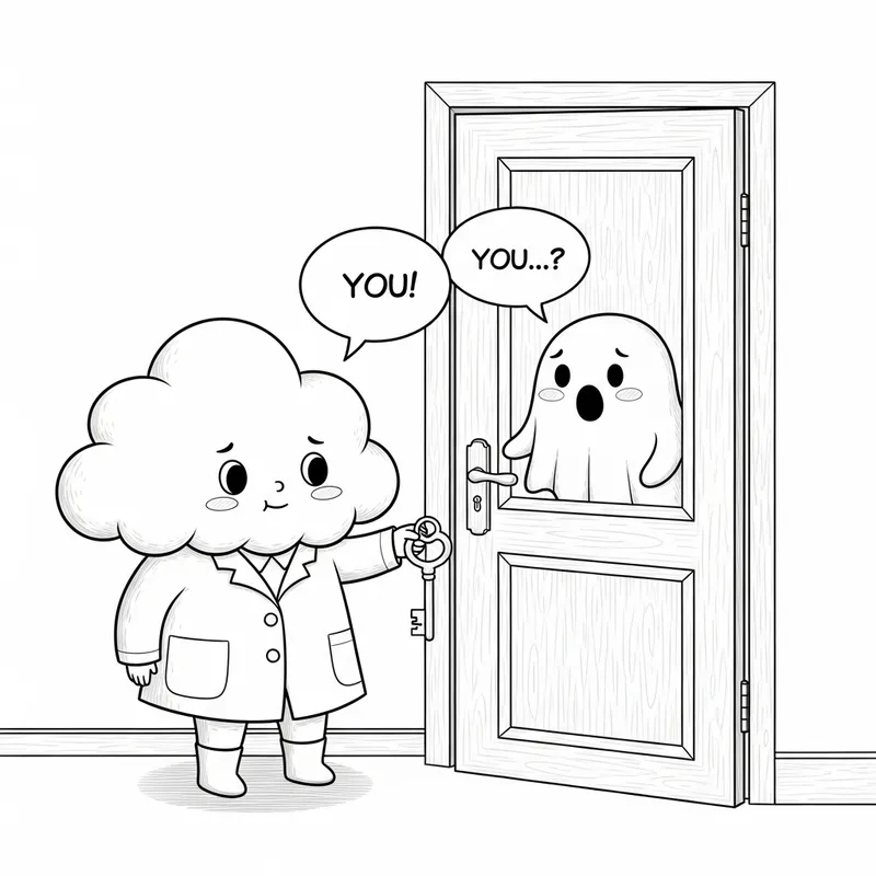 Enchanting Cloud Coloring Page | Innocence & Wonder for Kids