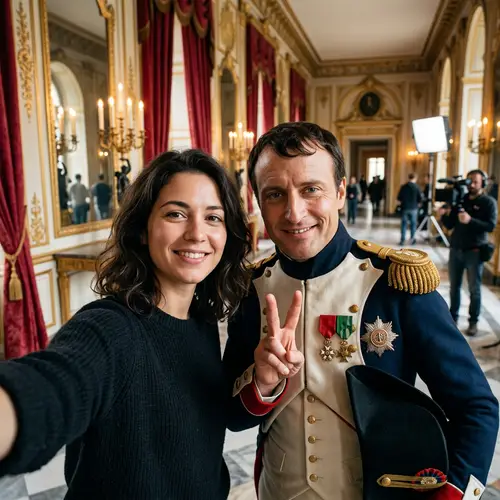 Selfie with Napoleon Bonaparte: A Unique Perspective