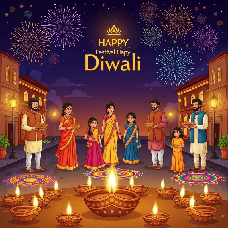 Celebrate Diwali: The Festival of Lights in India