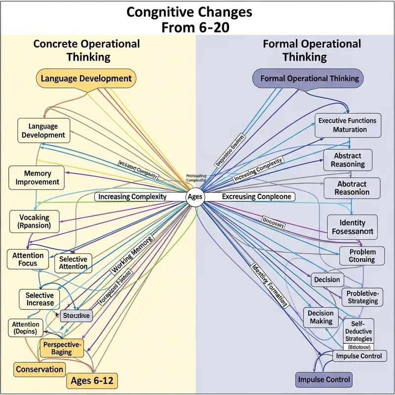Cognitive Development in Children and Adolescents: Detailed Conceptual Map Cognitive Development in Children and Adolescents: Detailed Conceptual Map