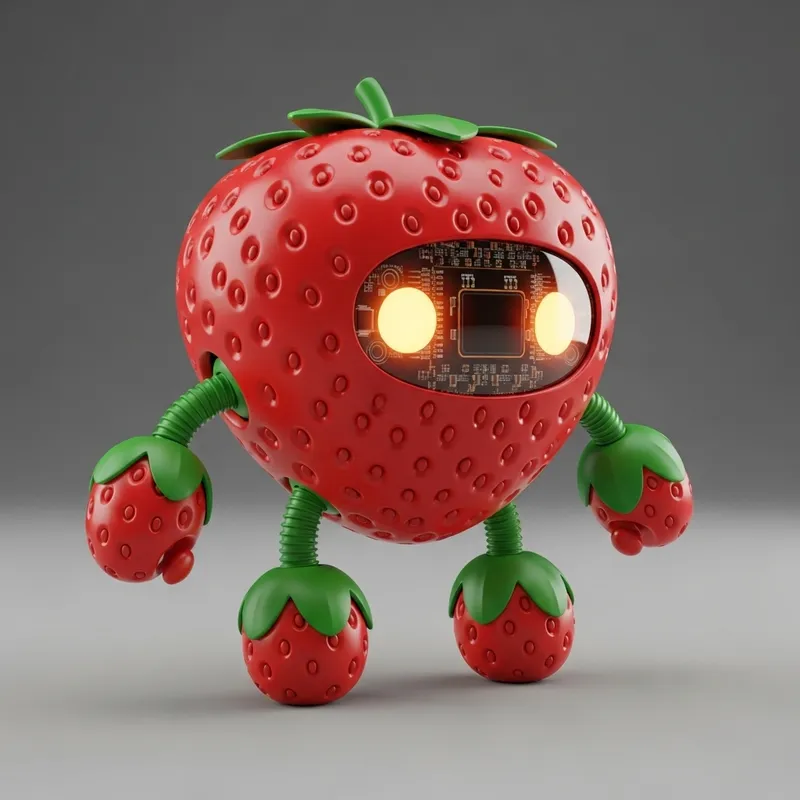 Strawberry Rob - A Splash of Red Delight