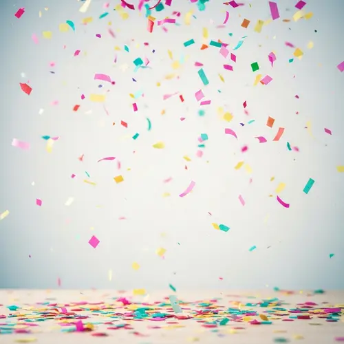 Colorful Confetti Festivity | Joyful Celebration Scene