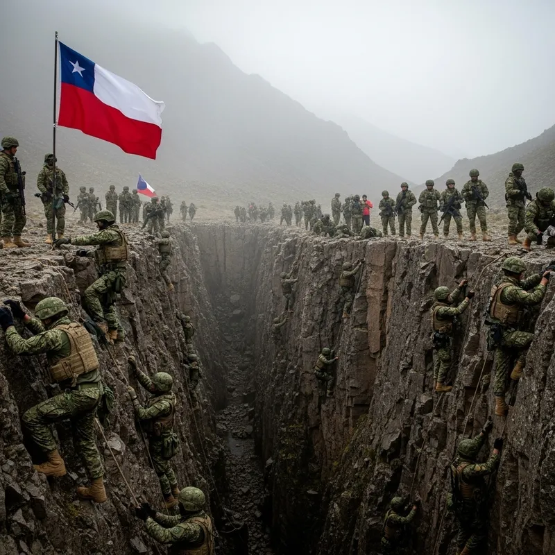 Chilean Special Forces Training: Mountainous Terrain Course