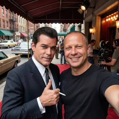 Selfie with Henry Hill from Goodfellas