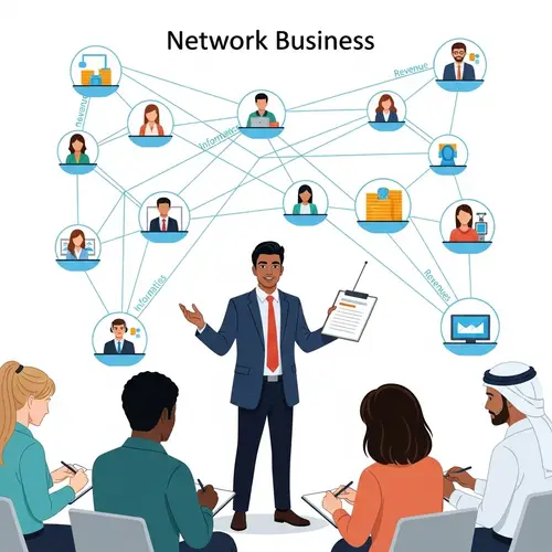 Network Business Scenario | MLM Model Illustration