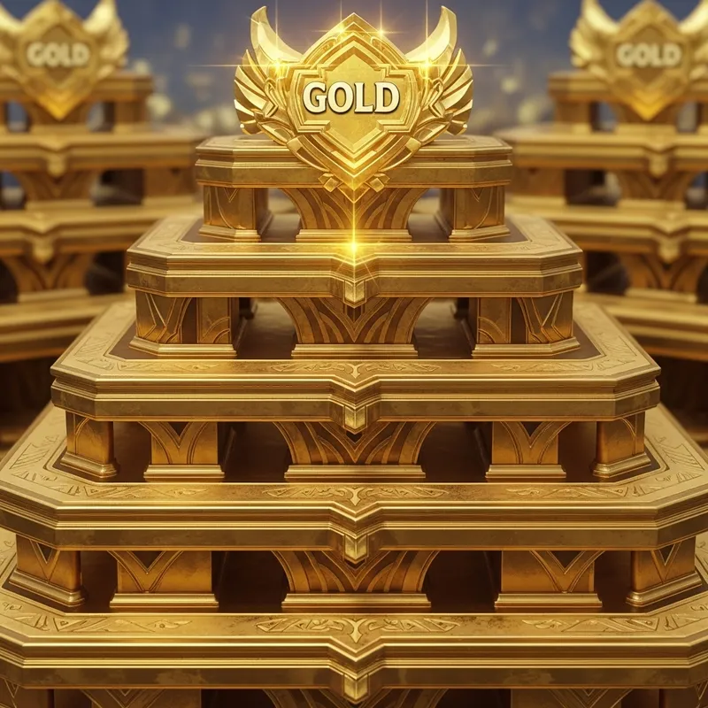 Game Tier Structure - Fully Loaded in Gold