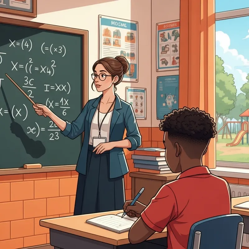 Inspiring Classroom Moments with a School Teacher