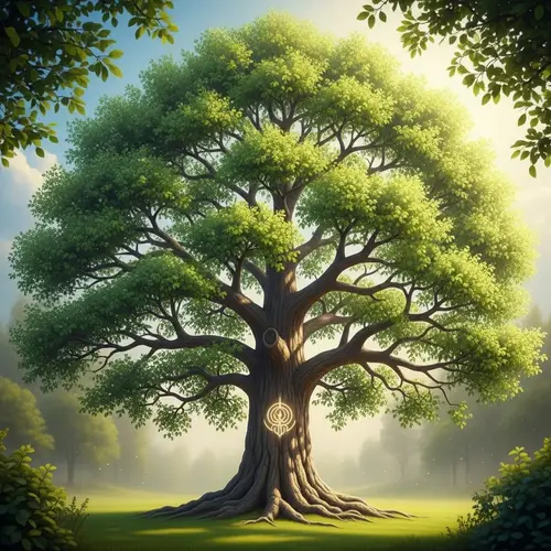 Majestic Tree of Life: Symbolizing Growth, Strength & Connection
