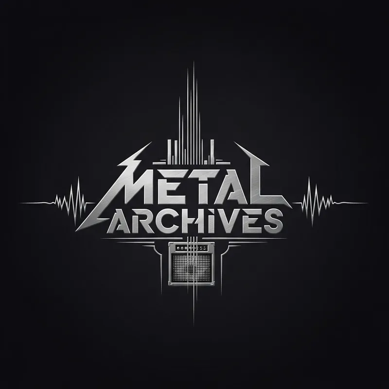 Powerful Metal Archives Logo Design | Metallic Elements