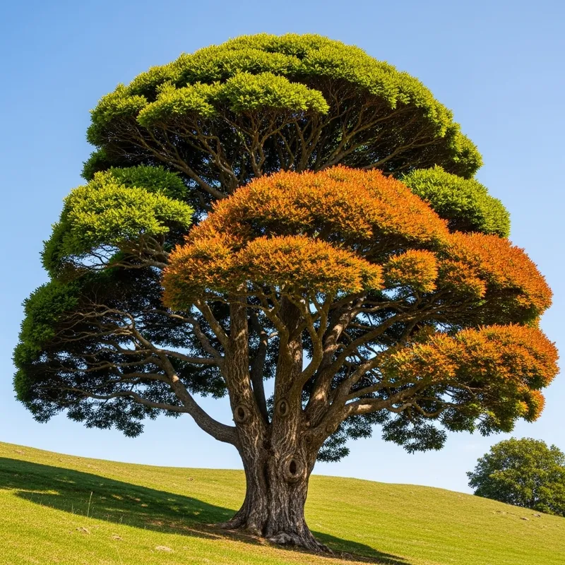 Fluffy Tree: Nature's Vibrant Beauty