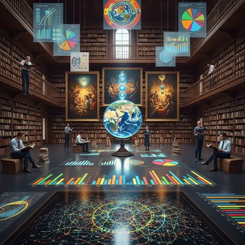 Artistic Data Exploration: Ancient Books, Global Insights