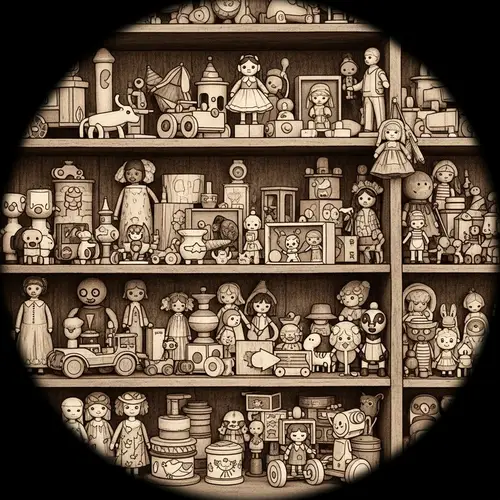 Vintage Toyshop from the 1920s - Nostalgic Toys and Dolls