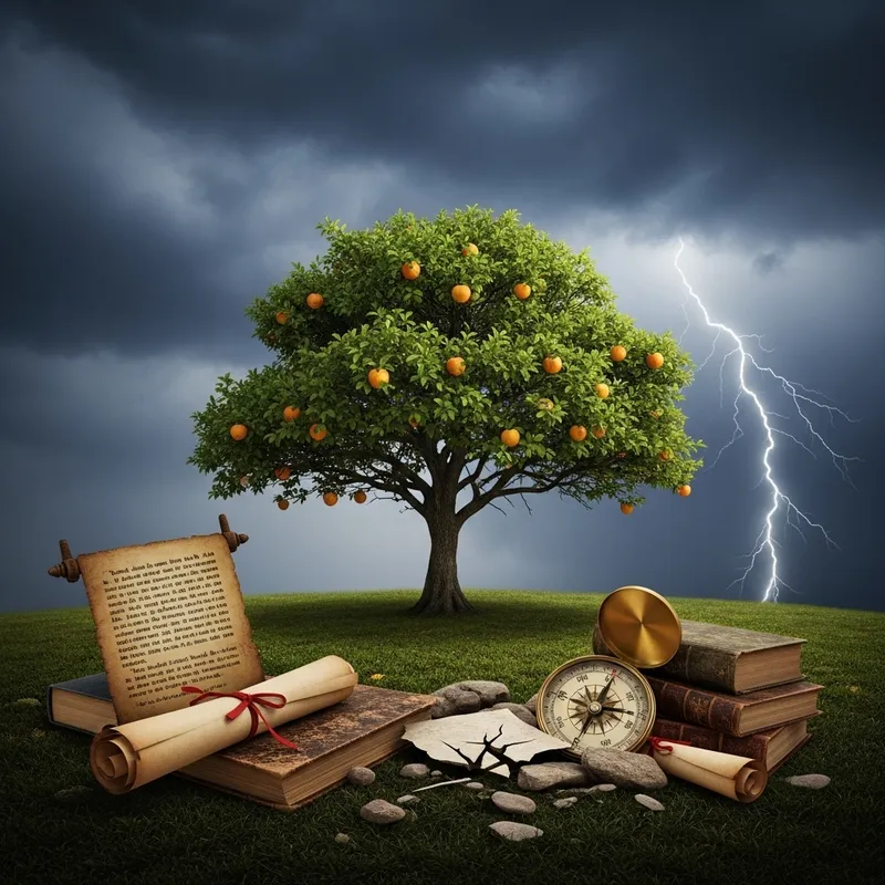 Symbolic Visual Journey: Nature and Wisdom Unveiled Symbolic Visual Journey: Nature and Wisdom Unveiled