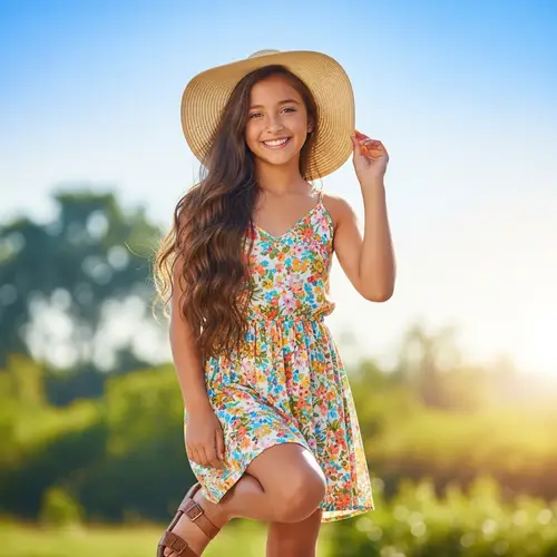 18-Year-Old Hispanic Girl | Youthful Energy & Captivating Smile