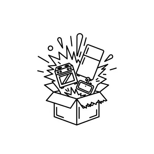 Kitchen Out of the Box Icon - Minimalist Design