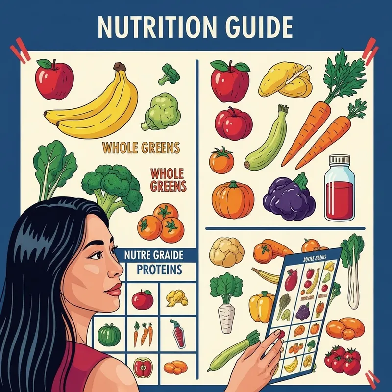 Nutrition Guide for Women, Vibrant Graphics - Dietary Advice