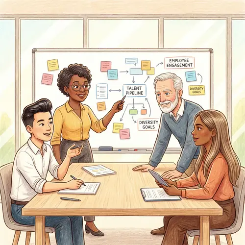 Diverse HR Professionals Meeting | Personnel Matters Discussion