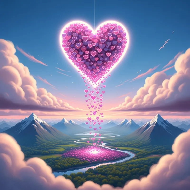 Release Unlimited Love: Radiant Hearts Open Sky