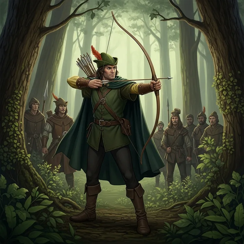 Robin Hood: Legendary Archer in the Ancient Forest