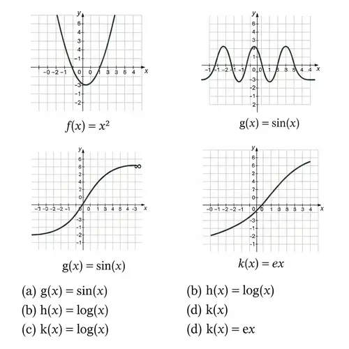 Match Function Graphs Challenge | Mathematical Functions Quiz