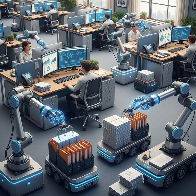 Robotic Process Automation in Office Environment | Futuristic Efficiency