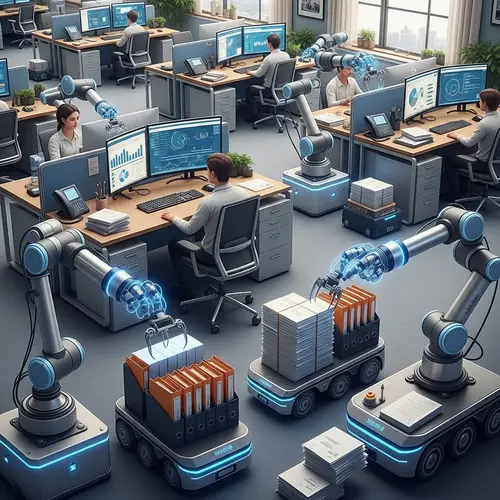 Robotic Process Automation in Office Setup | Efficient Data Handling