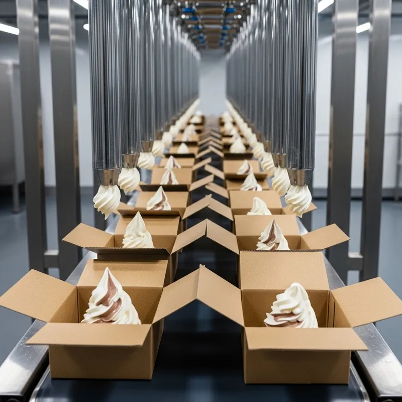 Conveyor Belt Boxes & Ice Cream Pipes - Manufacturing Process