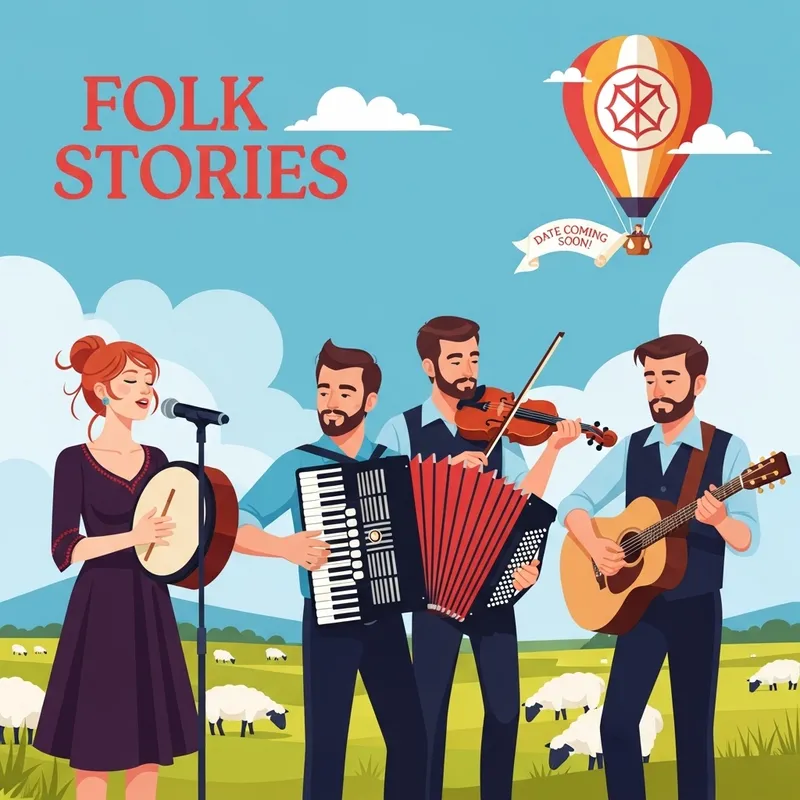 Vibrant Folk Stories Band: Musician Descriptions & Concert Announcement Vibrant Folk Stories Band: Musician Descriptions & Concert Announcement