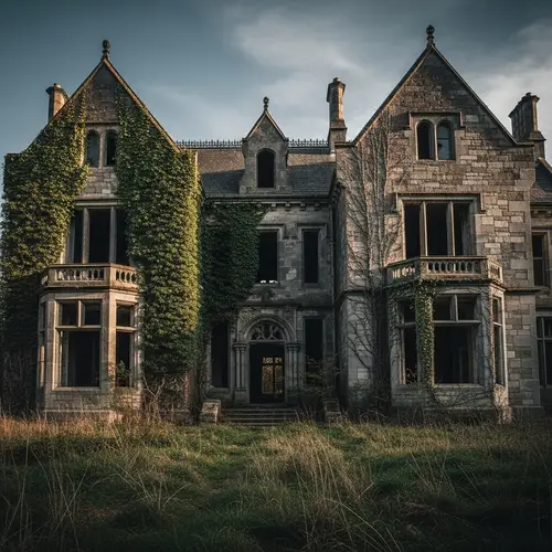 Eerie Abandoned Mansion - Silent Witness of History
